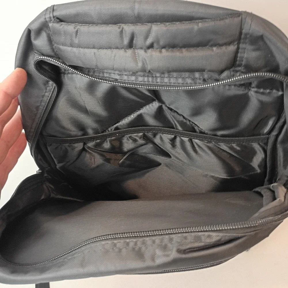 Anime Naruto Bag Black Backpack Lightweight School Bag - Very Good